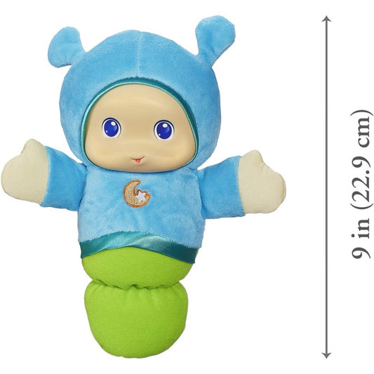 Lullaby Playskool Gloworm Blue Baby Toy