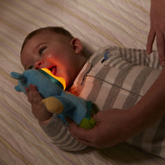 Lullaby Playskool Gloworm Blue Baby Toy