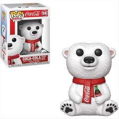 Funko Pop Ad Icons Coca-Cola Polar Bear Collectible Figure