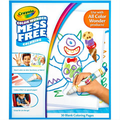 Crayola Colour Wonder Mess Free Colouring - White Refill Paper