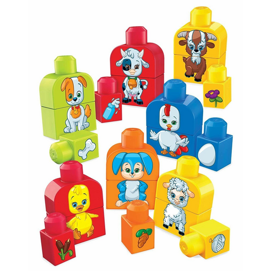 Mega Bloks Basics Build and Match Animals Set