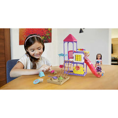 Barbie Skipper Babysitters Inc Climb n Explore Playground Dolls & Playset