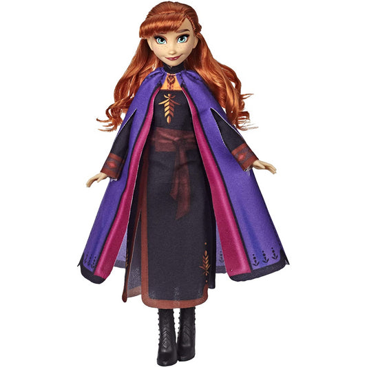Frozen Disney Anna Fashion Doll With Long Red Hair