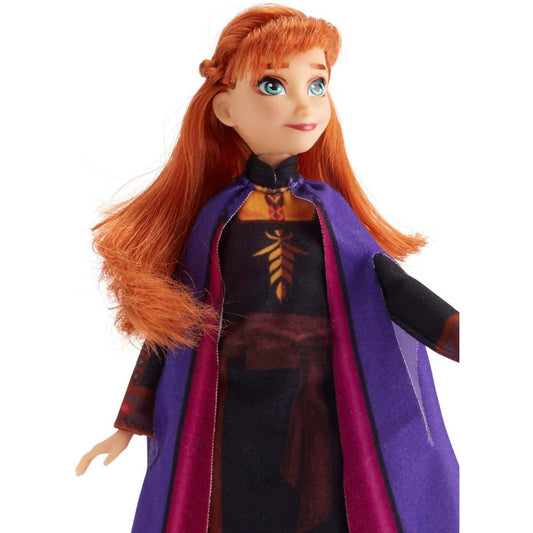 Frozen Disney Anna Fashion Doll With Long Red Hair