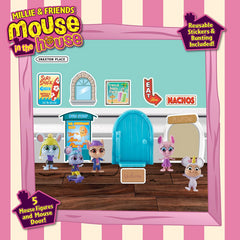 Mouse in The House Millie & Friends 5 Pack Collectable Toys Figures
