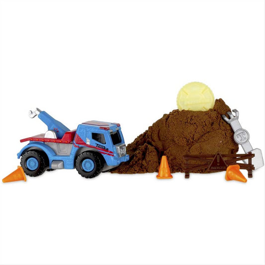 Tonka Mud Rescue Tonka Toy Vehicle & Sand - Blue