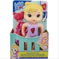 Baby Alive Happy Heartbeats Baby Doll with 10+ Sounds