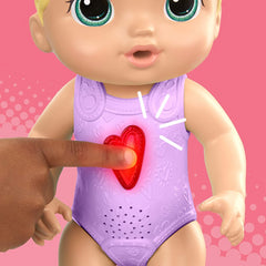 Baby Alive Happy Heartbeats Baby Doll with 10+ Sounds