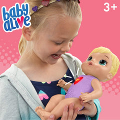 Baby Alive Happy Heartbeats Baby Doll with 10+ Sounds