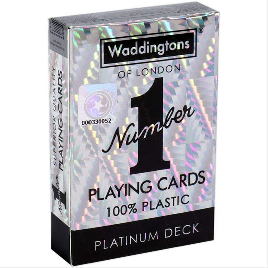Waddingtons of London Number 1 Classic Platinum Playing Cards