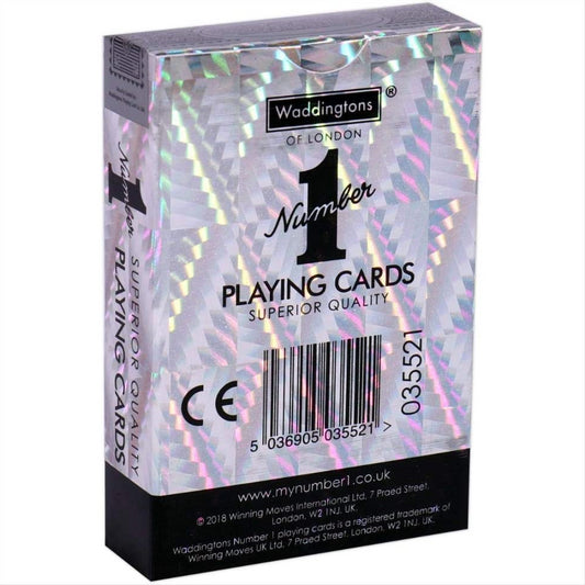 Waddingtons of London Number 1 Classic Platinum Playing Cards