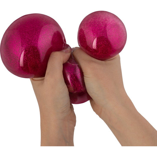 Odditeez Slimiballz - Shining Magenta Squeezy Toy - Maqio