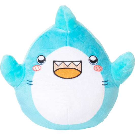 LankyBox 8 Inch Plush Thicc Shark Blue Soft Toy