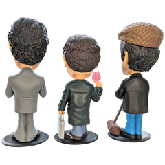 Only Fools and Horses Bobble Head Vinyl 6 Inch Figures Set of 3 - Del Boy, Trigger, Boycie