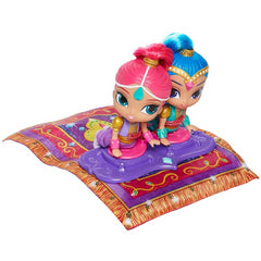 Shimmer and Shine - DGL84 - Magic Flying Carpet Electronic Doll Playset - Fisher - Maqio
