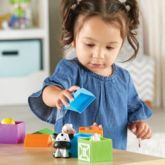 Learning Resources Peekaboo Learning Farm Counting and Puppet Play