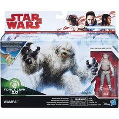 Star Wars Set of 2 Hoth Wampa and Luke Skywalker Figure 10cm