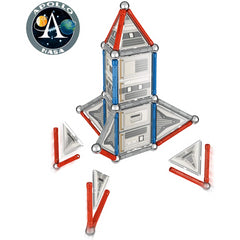 Geomag Special Edition NASA Rocket Magnetic Construction Set - 84 Pieces