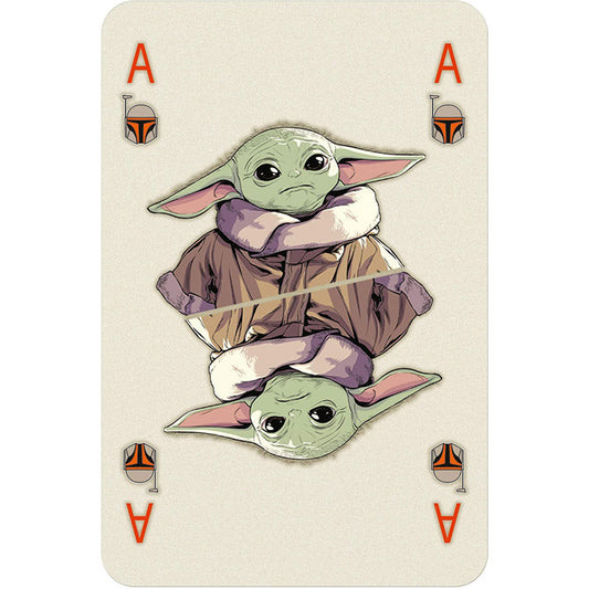 WaddingtonsÂ of London Number 1 Star Wars The Mandalorian Playing Cards