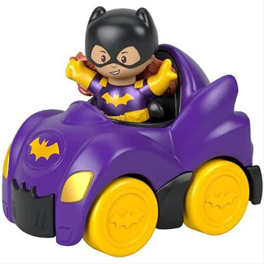 Fisher Price Batgirl Little People Dc Super Friends Vehicle and Figure