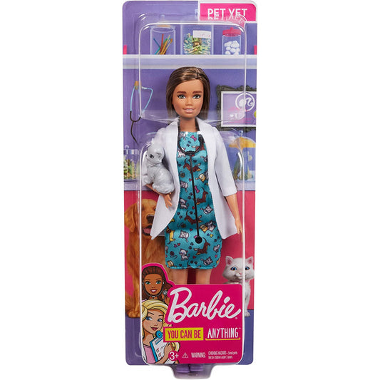 Barbie Pet Vet Doll Purple White Jacket New Kids Childrens Toy