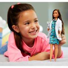 Barbie Pet Vet Doll Purple White Jacket New Kids Childrens Toy