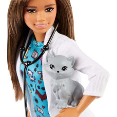 Barbie Pet Vet Doll Purple White Jacket New Kids Childrens Toy
