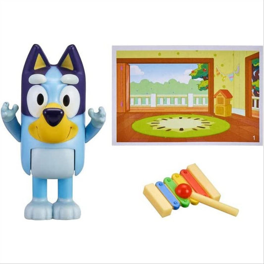 Bluey Story Starters and Sticker Sheet Bundle Set - Bluey & Xylophone