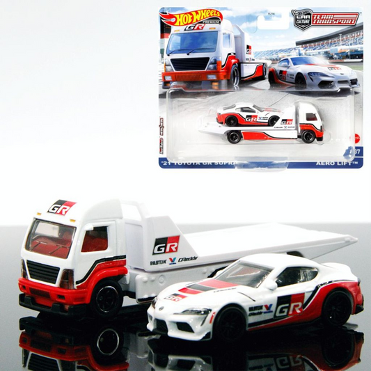 Hot Wheels Premium Car Team Transport Fleet Flyer