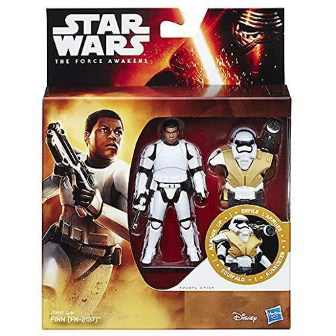 Star Wars The Force Awakens Armour Up 9cm Finn (FN-2187) Figure - Maqio