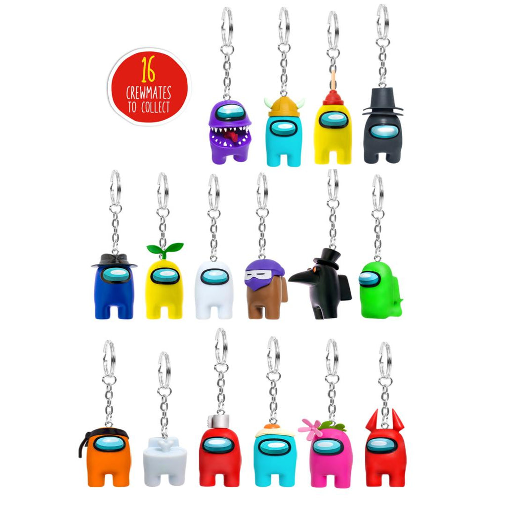 Official & Fully Licensed Among Us Figure Keychain Blind Bag - Maqio