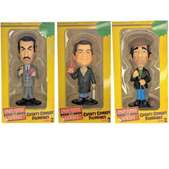 Only Fools and Horses Bobble Head Vinyl 6 Inch Figures Set of 3 - Del Boy, Trigger, Boycie