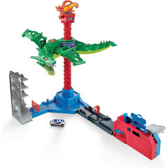 Hot Wheels City Air Attack Dragon Playset