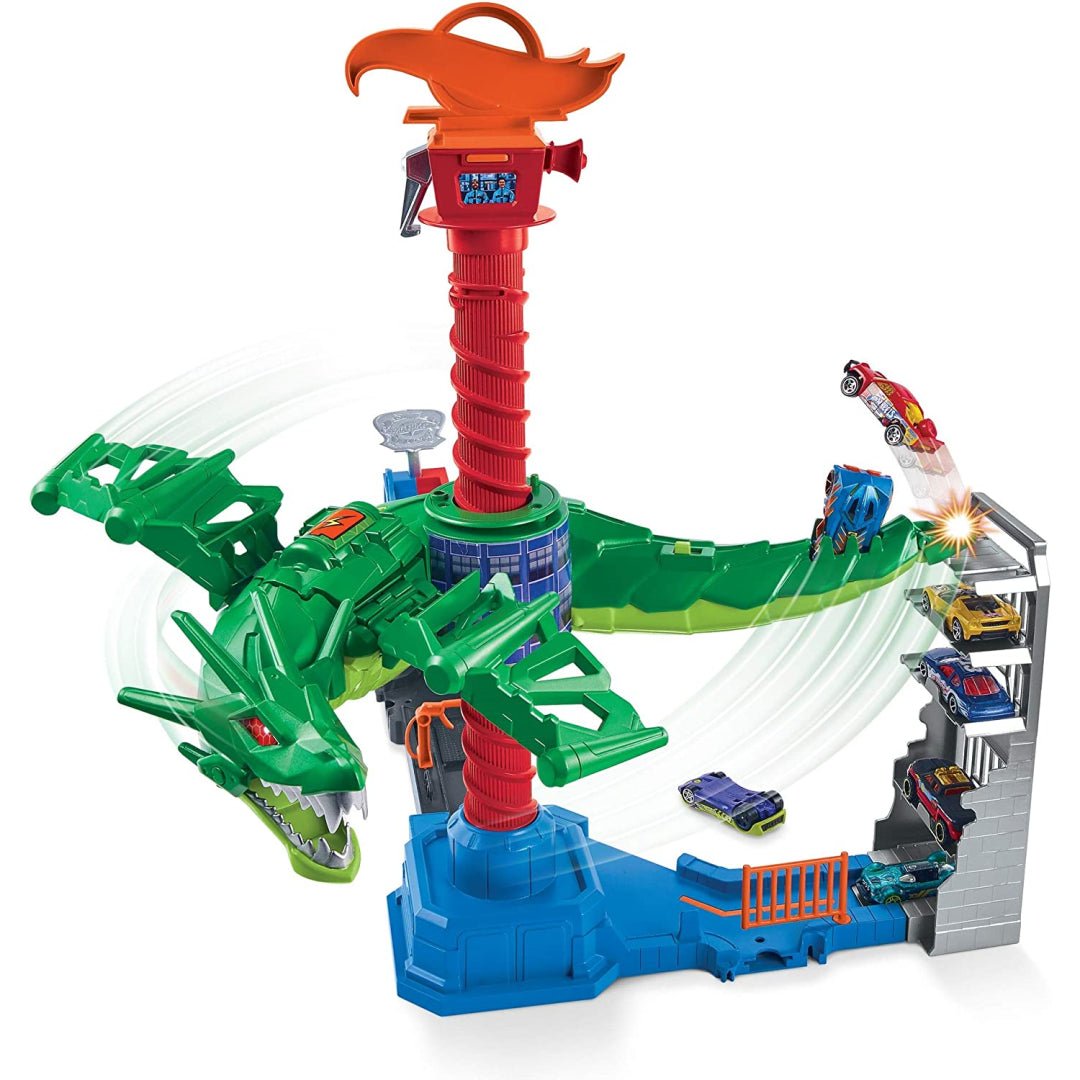 Pista hot wheel dragon on sale