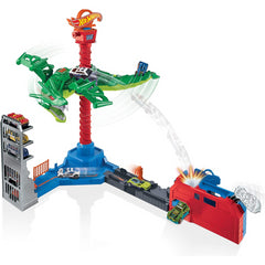 Hot Wheels City Air Attack Dragon Playset