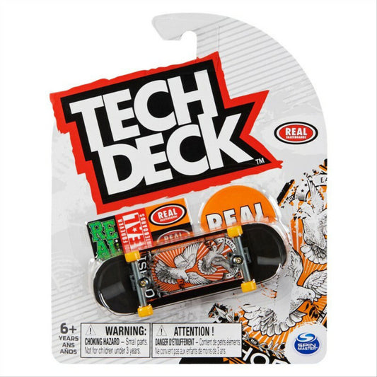 Tech Deck Skateboard Single 96mm Fingerboard  - Real (Ishod Wair Matchbook)