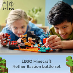 Lego 21185 Minecraft The Nether Bastion Set Battle Action Toy with Figures
