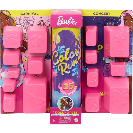 Barbie Colour Reveal Carnival To Concert Doll And Accessories