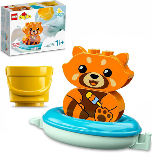 LEGO 10964 DUPLO Bath Time Fun Floating Red Panda Bath Toy