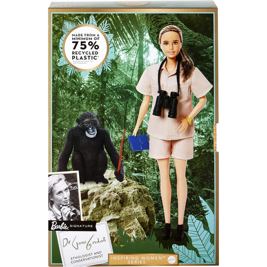 Barbie Dr Jane Goodall Inspiring Women Doll