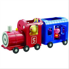 Peppa Pig 06152 Miss Rabbits Train and Carriage Toy - Maqio