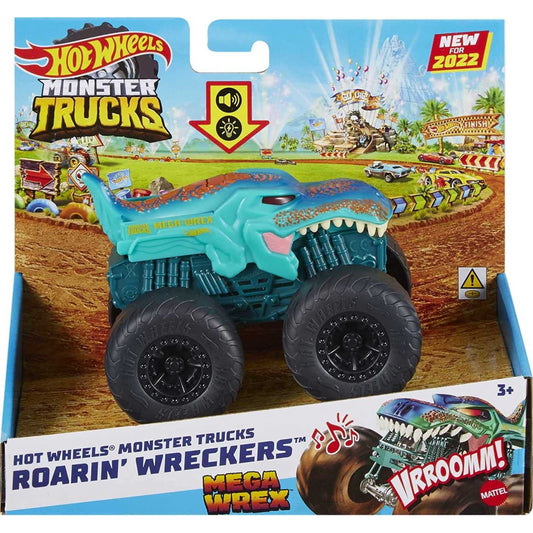 Hot Wheels Monster Trucks Mega Wrex Roarin' Wreckers 1:43 Scale Truck