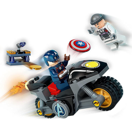 Lego Marvel Captain America And Hydra Face-Off Building Set 76189