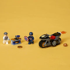 Lego Marvel Captain America And Hydra Face-Off Building Set 76189