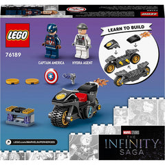 Lego Marvel Captain America And Hydra Face-Off Building Set 76189