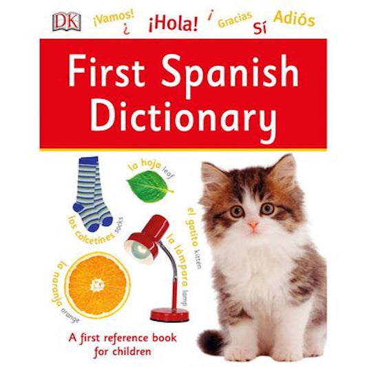 DK First Spanish Dictionary Reference Book For Children