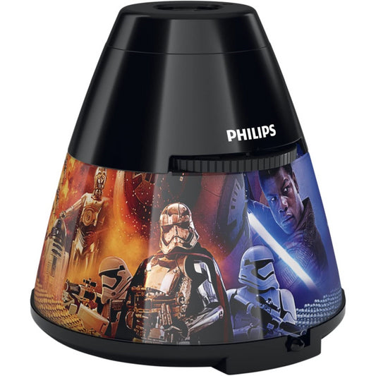 Star Wars Signify LED Episode VIII Children's Night Light and Projector - Black