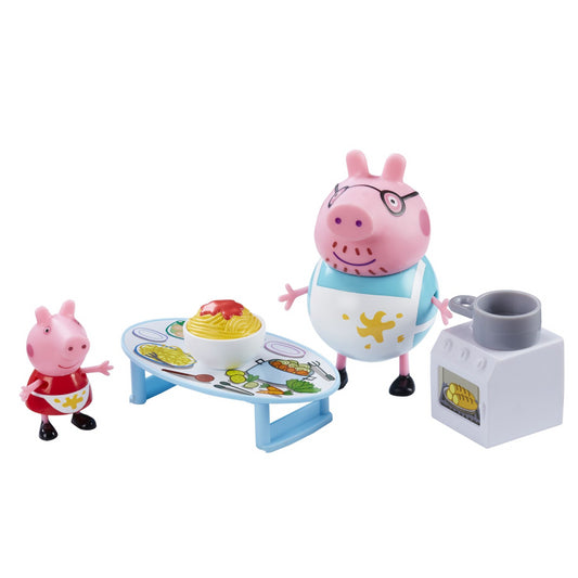 Peppa Pig 06951 Peppa's Messy Kitchen Playset - Maqio