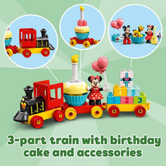 Lego Duplo Disney Mickey & Minnie Birthday Train Building Toy 10941