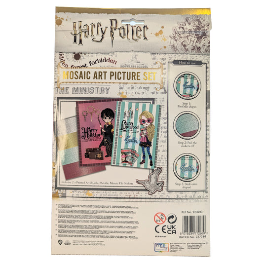 Harry Potter Mosaic Art Picture Set
